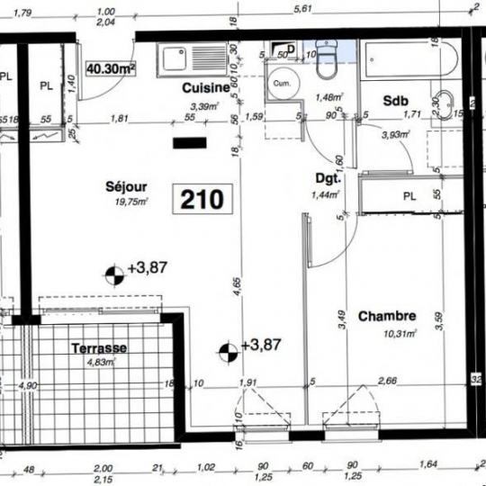  Annonces SAINTGENISLAVAL : Appartement | PALAVAS-LES-FLOTS (34250) | 40 m2 | 175 275 € 