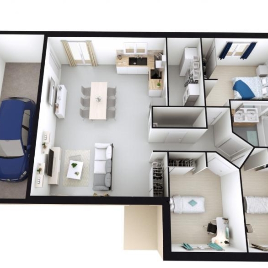  Annonces SAINTGENISLAVAL : Maison / Villa | CHASSIEU (69680) | 90 m2 | 472 800 &euro; 