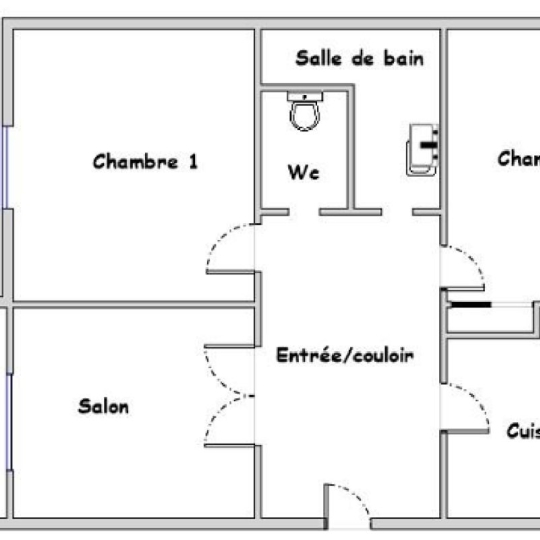  Annonces SAINTGENISLAVAL : Appartement | VENISSIEUX (69200) | 51 m2 | 129 000 &euro; 