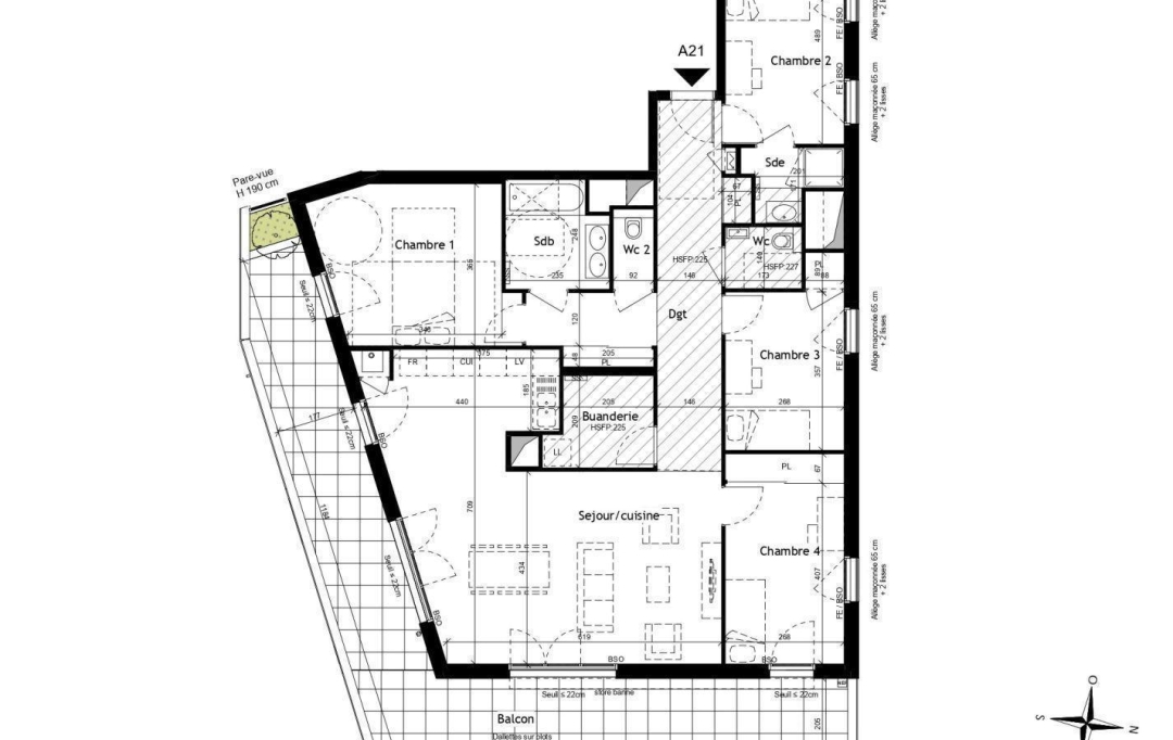 Annonces SAINTGENISLAVAL : Apartment | LYON (69009) | 130 m2 | 610 000 € 