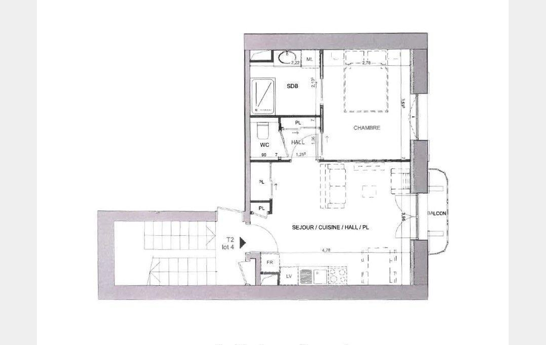 Annonces SAINTGENISLAVAL : Appartement | LYON (69005) | 37 m2 | 249 000 € 