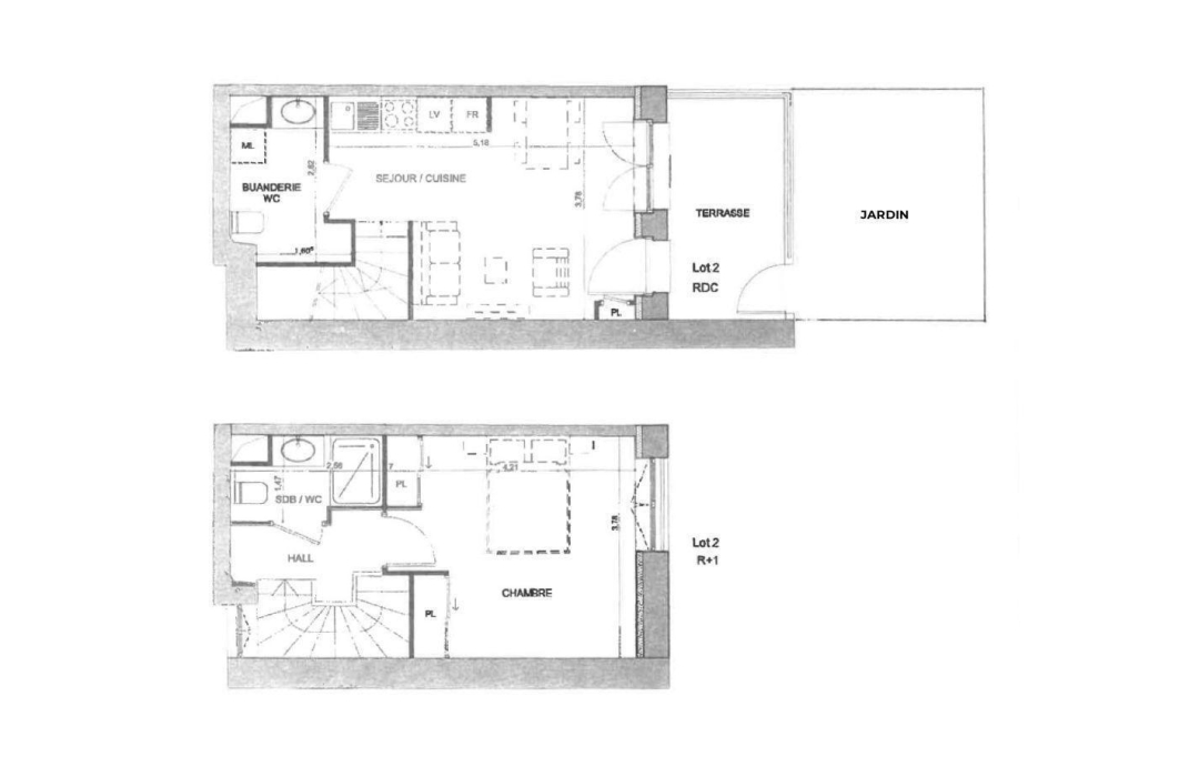 Annonces SAINTGENISLAVAL : Appartement | LYON (69005) | 58 m2 | 390 000 € 