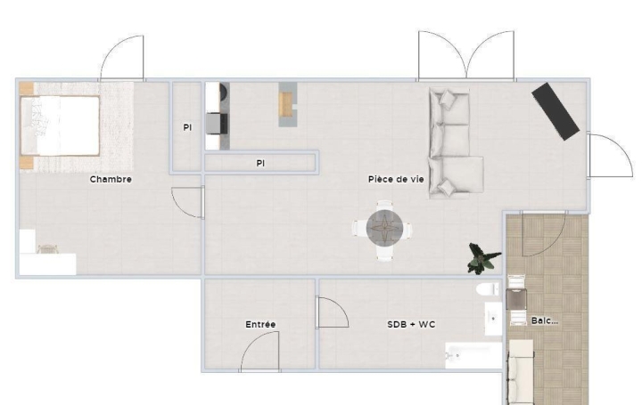 Annonces SAINTGENISLAVAL : Autres | LYON (69007) | 43 m2 | 249 000 &euro; 